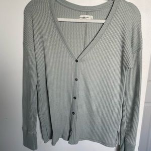 Abercrombie & Fitch Button Up Sweater